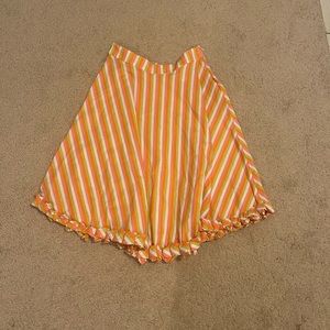 Moschino Stripe Skirt